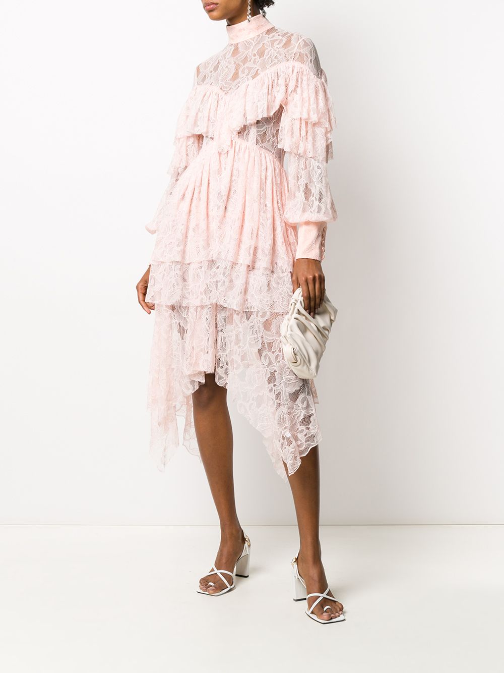 фото Matériel ruffled lace dress