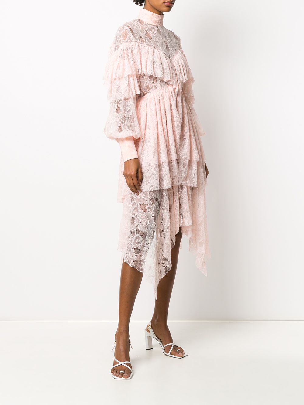 фото Matériel ruffled lace dress