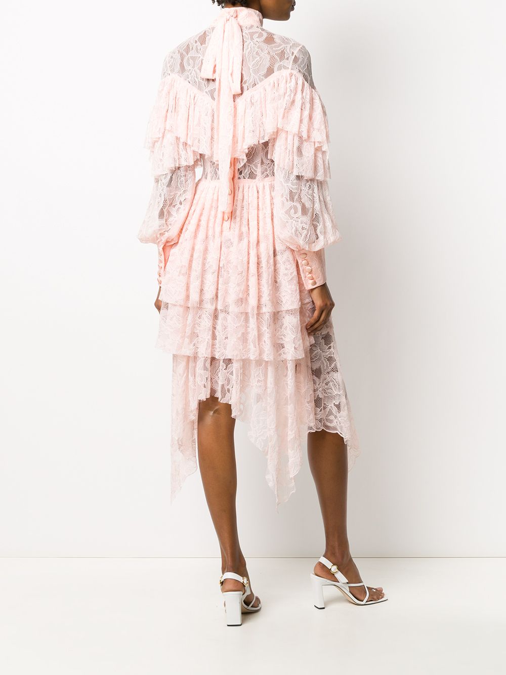 фото Matériel ruffled lace dress