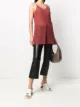 Image 2 of Alysi semi-sheer scoop neck vest top