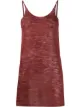 Image 1 of Alysi semi-sheer scoop neck vest top