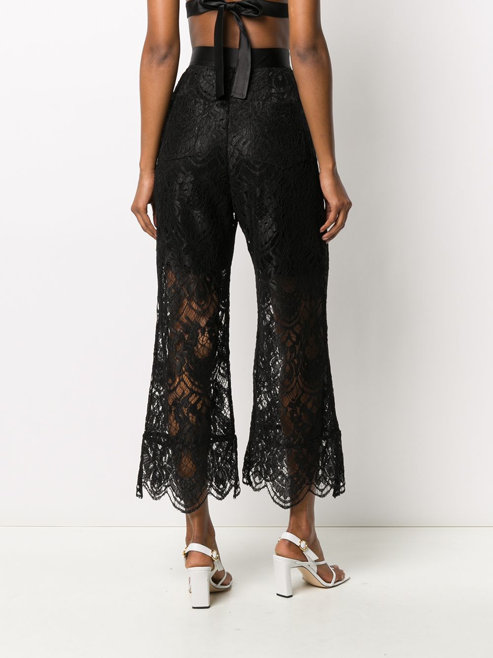 фото Matériel lace cropped pants