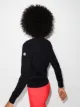 Moncler pull zippé à empiècements matelassés