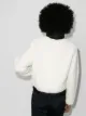 Moncler Maglia faux-shearing cropped jacket