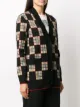 Burberry Paislee checked cardigan