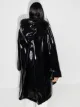 Moncler Pott vinyl hooded coat