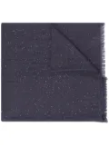 Brunello Cucinelli textured scarf - Blue