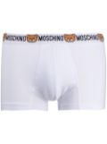 Moschino teddy waistband brief boxers - White