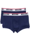 Moschino logo boxers - Blue