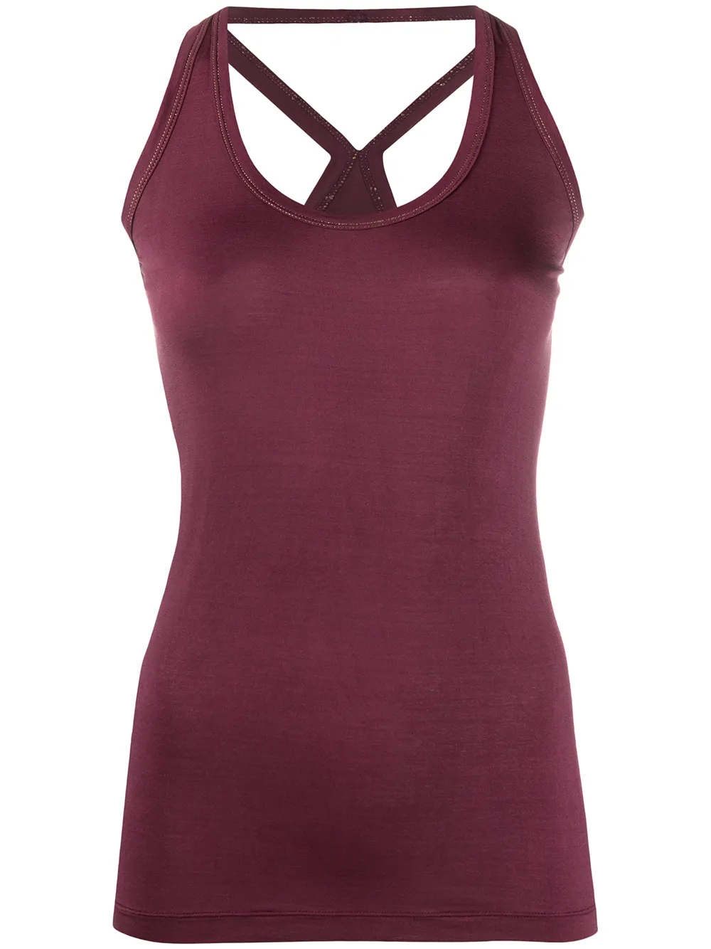 

Gianfranco Ferré Pre-Owned top con espalda descubierta 1990 - Morado