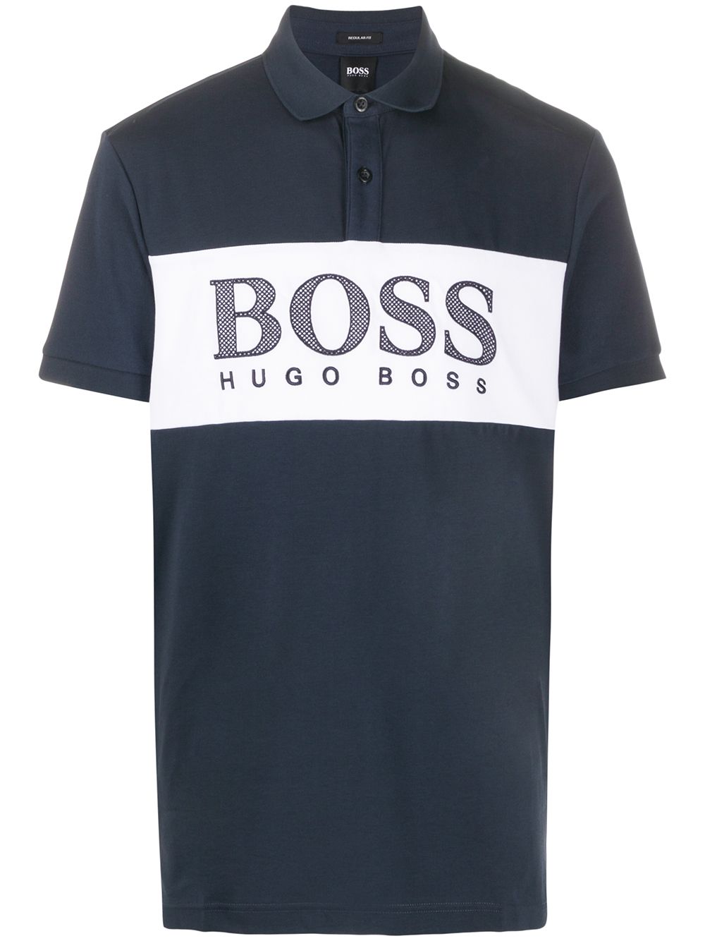 фото Boss hugo boss рубашка поло с вышитым логотипом