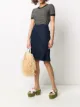 Image 2 of Gianfranco Ferré Pre-Owned 1990s nautical embroidered skirt