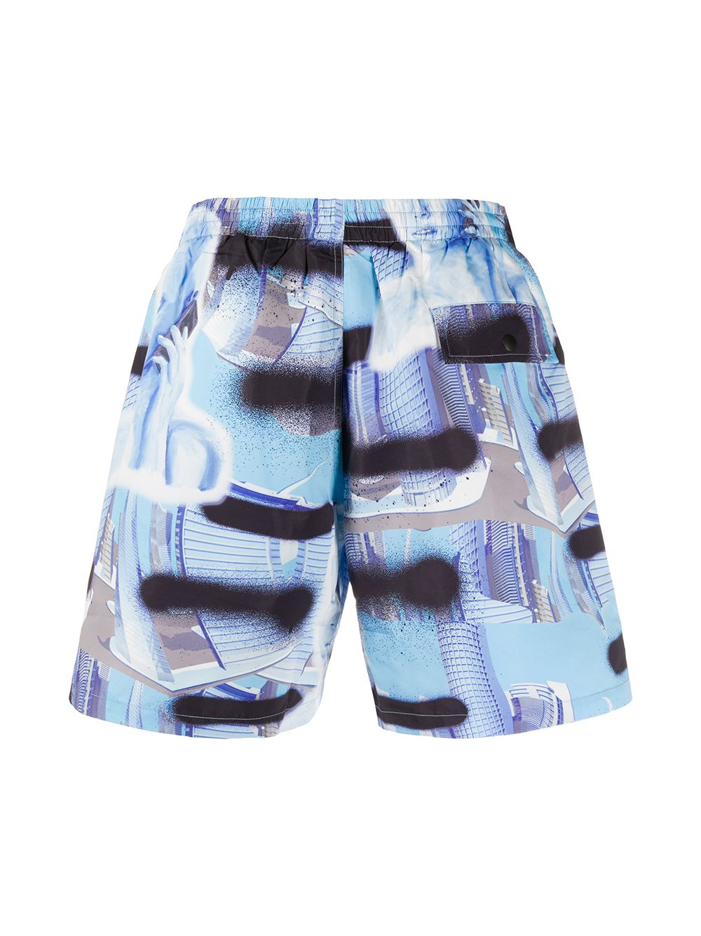 фото Perks and mini alien print swimshorts