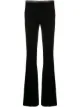 Image 1 of Gianfranco Ferré Pre-Owned 1990s logo waistband flared trousers