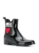 Image 2 of Love Moschino heart print rain boots