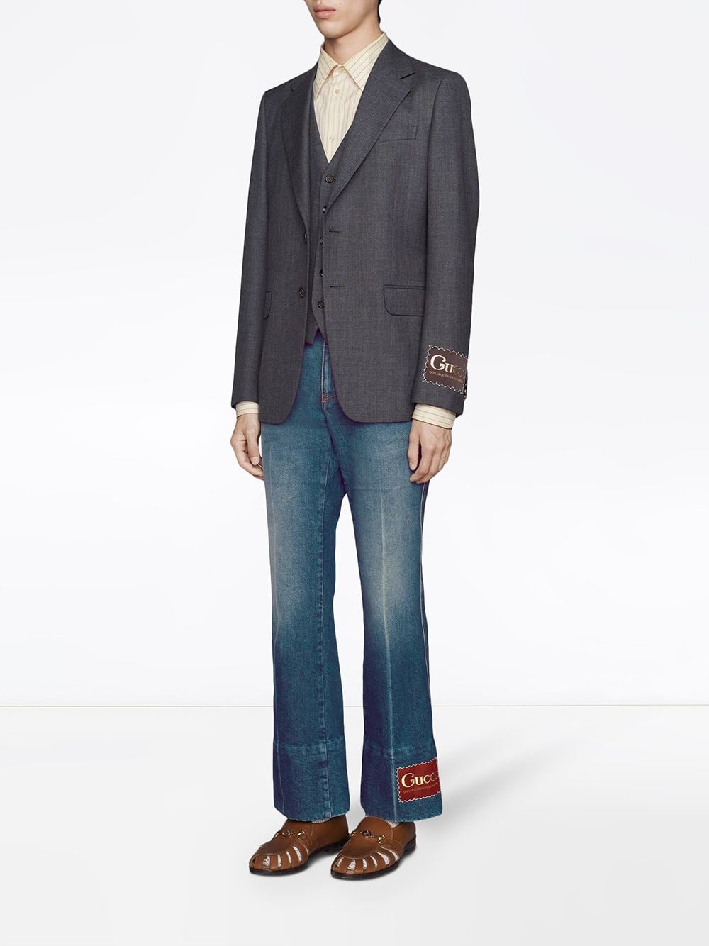 Gucci Flared jeans - Blauw