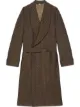 Image 1 of Gucci wraparound tie-waist coat