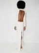 Mônot cut-out long fitted dress