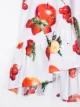 Msgm Kids تنورة بطبعة فاكهة وكسرات