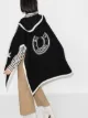 Burberry Carla logo-detail cape jacket