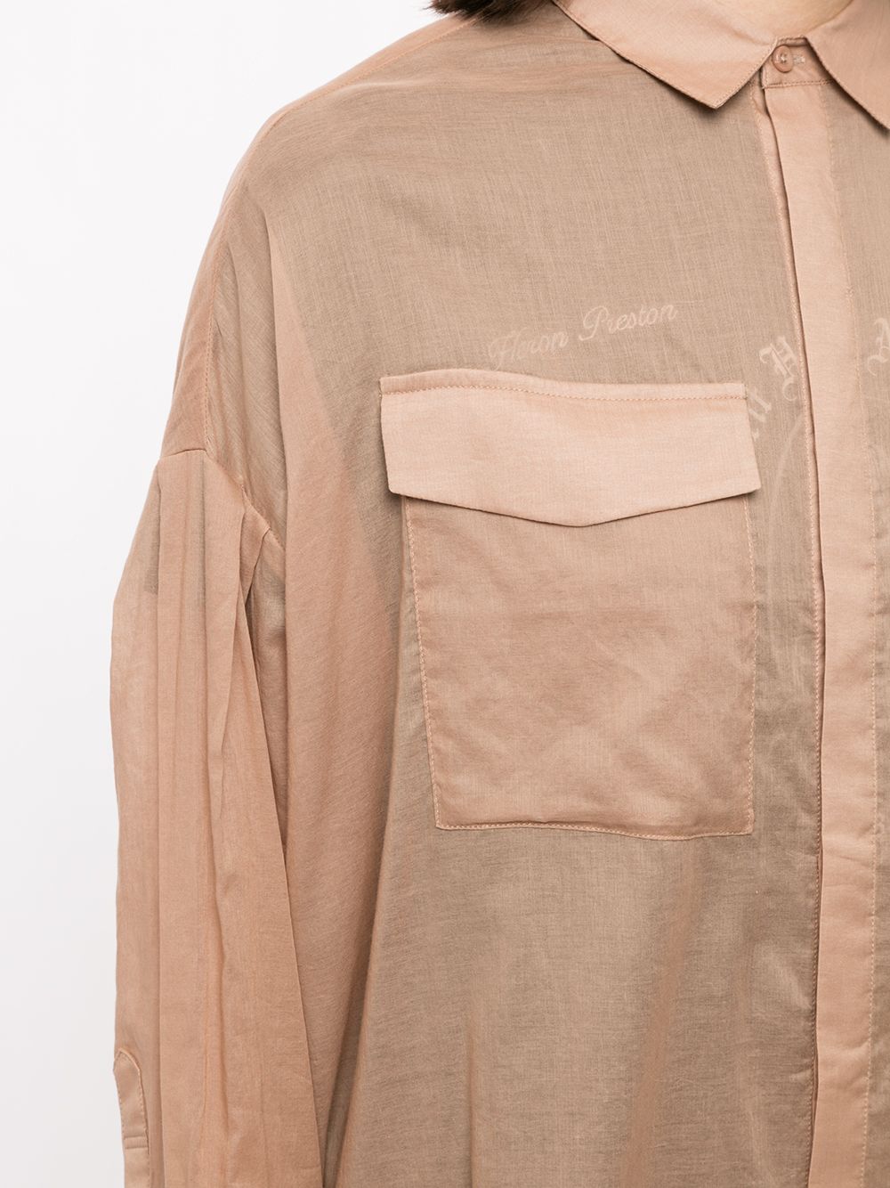 фото Izzue sheer cargo shirt