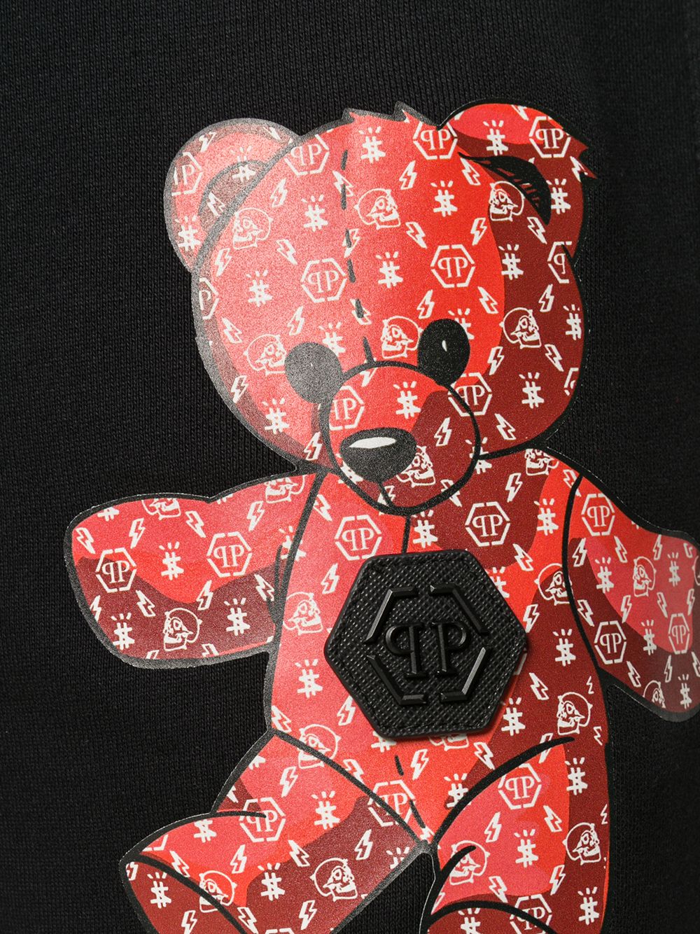 фото Philipp plein спортивные брюки с принтом teddy bear