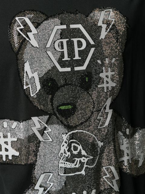 philipp plein tshirt teddy bear