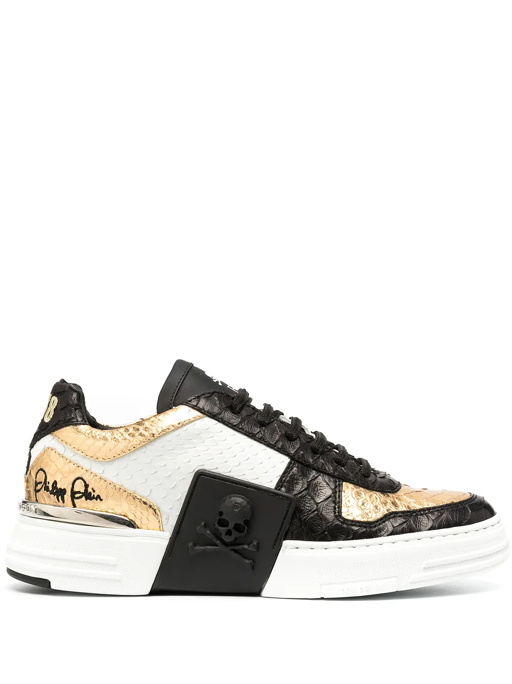Philipp Plein Low-top sneakers Zwart
