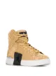 Image 2 of Philipp Plein rhinestone-embellished high-top sneakers