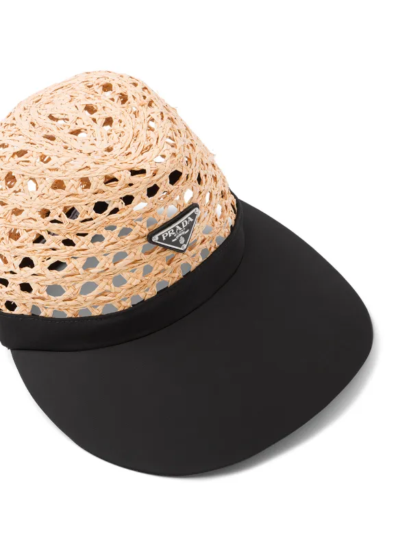prada visor hat