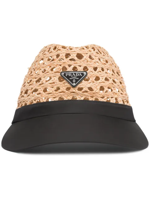 prada visor hat