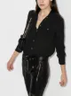 Image 2 of Balmain Georgette silk shirt