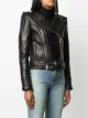 Balmain zipped biker jacket
