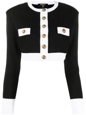 Avskurna jackor från Balmain Dam Farfetch Jackor & kavajer från Balmain Dam Farfetch