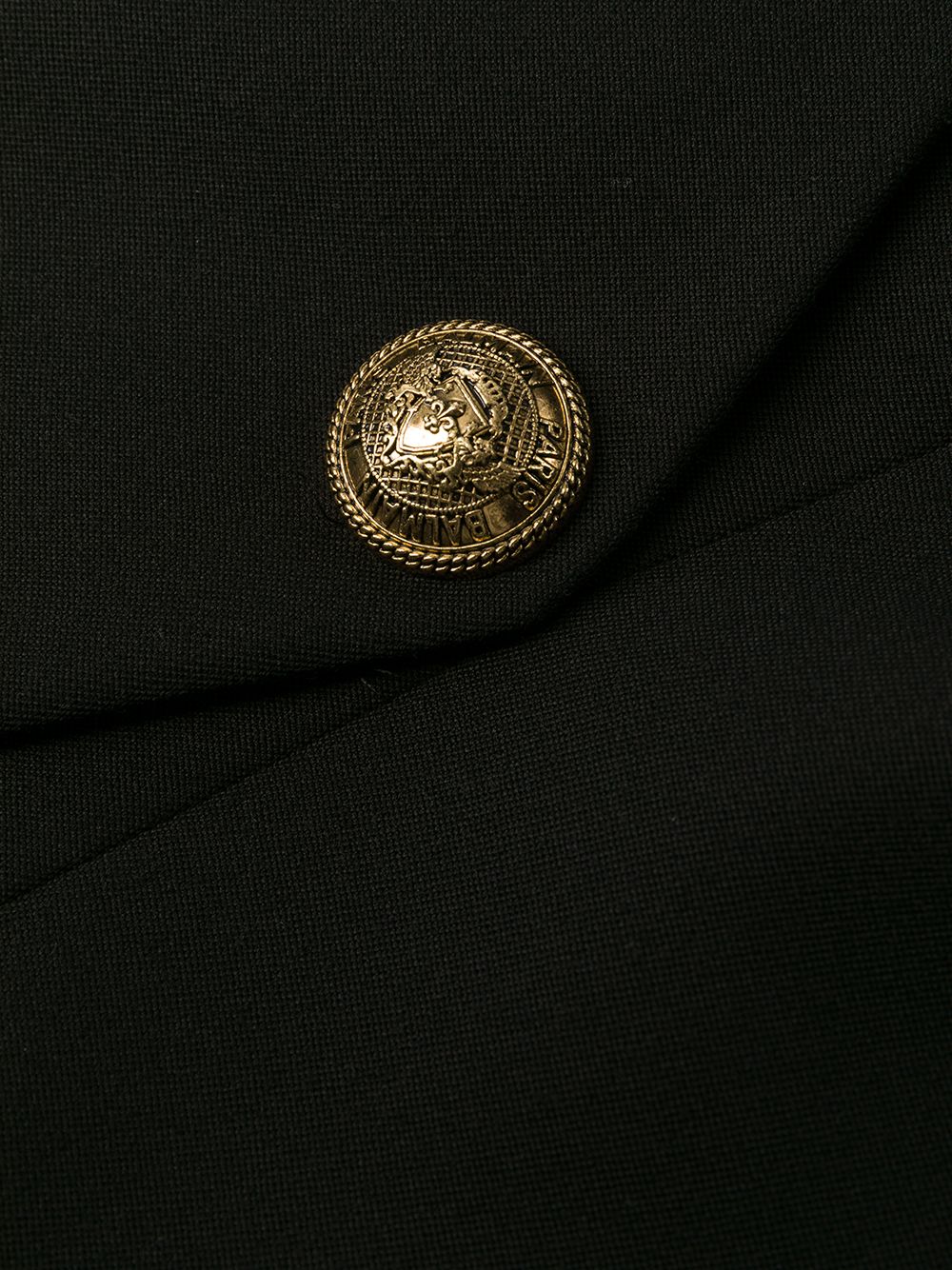 Balmain Wrap Button Detailed Dress - Farfetch
