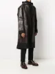 Undercover panelled mid-length coat