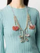 الصورة 2 من A.N.G.E.L.O. Vintage Cult قلادة بسلاسل ودلايا بأحجار من الألفينيات