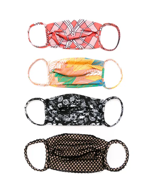 Amir Slama Kit 4 máscaras estampadas