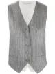 Image 1 of Ermanno Scervino pinstriped waistcoat
