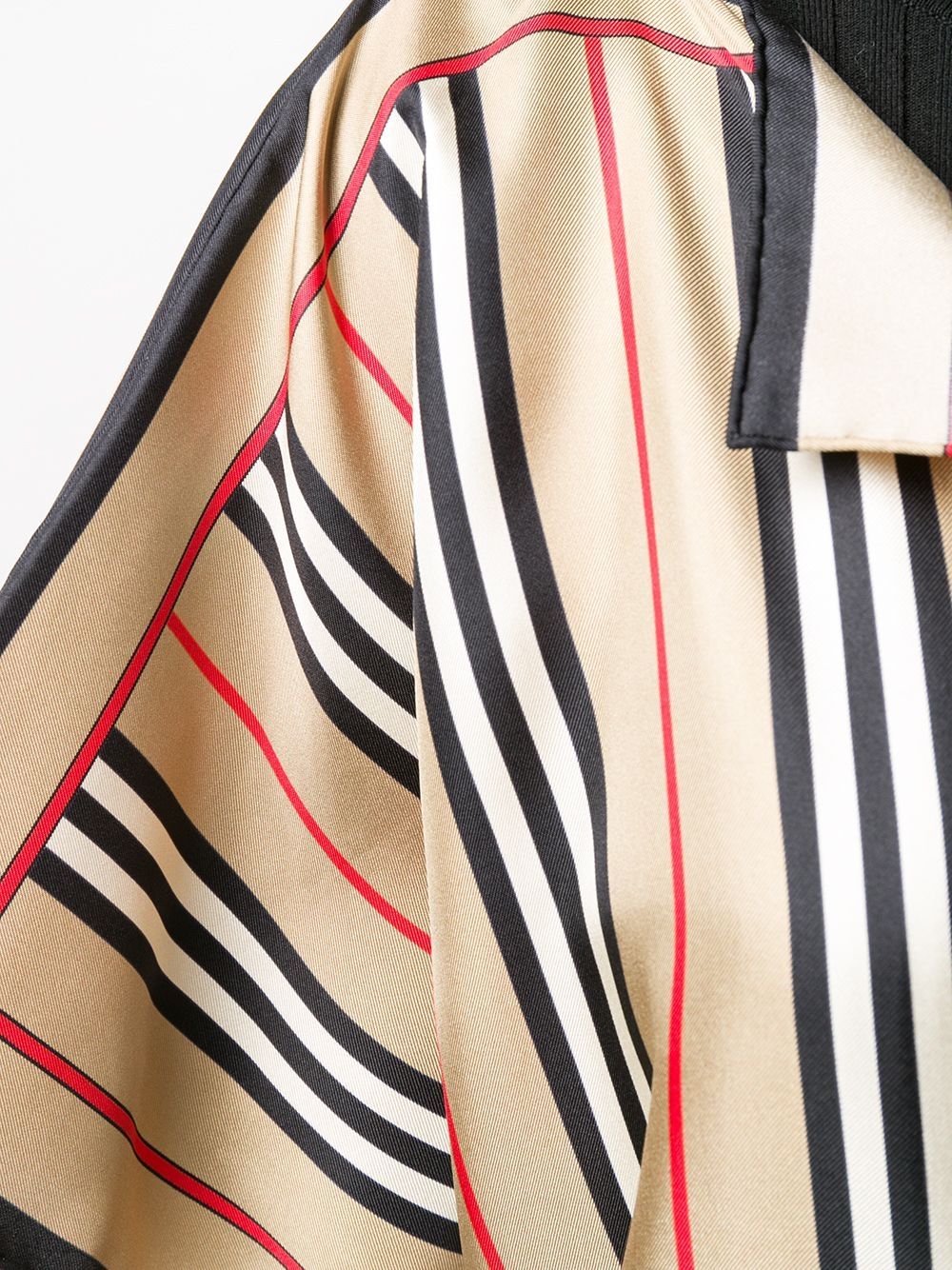 фото Burberry кейп в полоску icon stripe