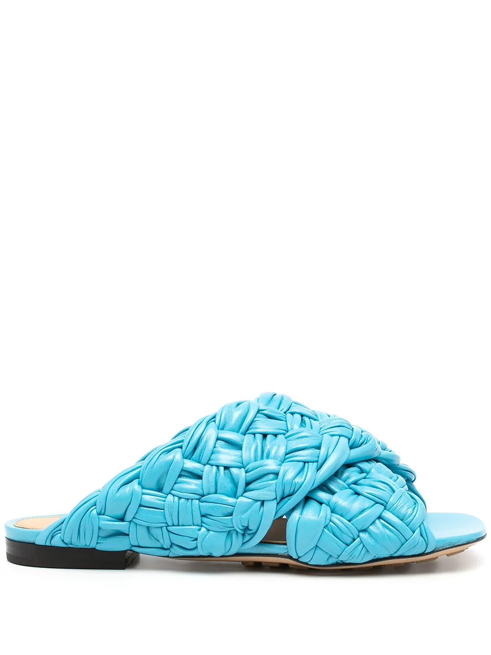 interwoven-design open-toe sandals