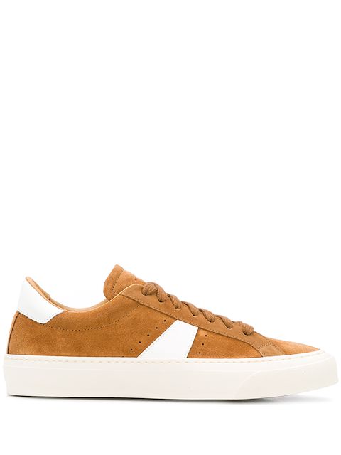 scarosso 对比拼接板鞋