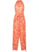 Image 1 of Alexis Shasta botanical print jumpsuit