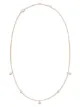 Image 2 of De Beers 18kt rose gold diamond Clea short necklace