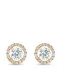 De Beers Jewellers 18kt rose gold Aura round brilliant diamond studs - Silver