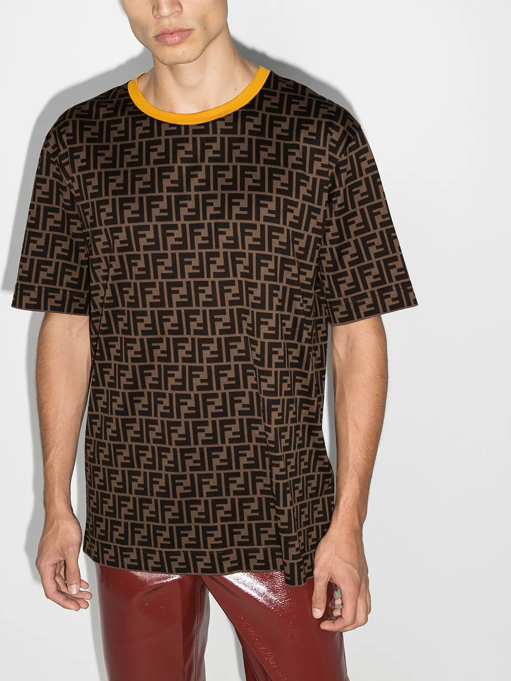 fendi logo print