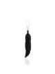 M. Cohen 18kt yellow gold feather single earring