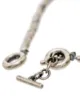 M. Cohen bead-chain stacked bracelet