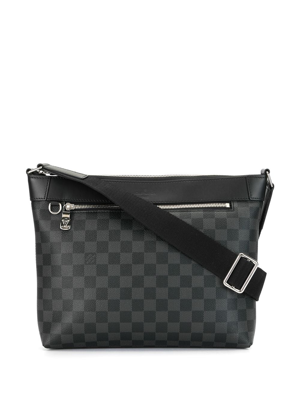 Louis Vuitton Messenger Crossbody PM Silver Leather for sale
