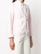 Thom Browne striped seersucker fitted blazer